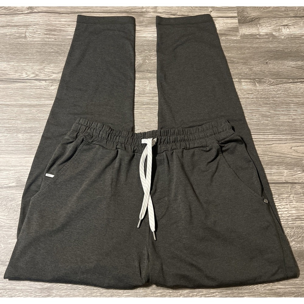 Vuori Men's Ponto Performance Pant 30" Size Medium (28x30) Heathered Olive - Picture 2 of 10